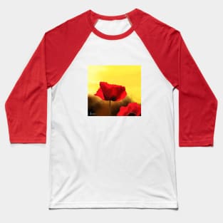 Poppies Baseball T-Shirt